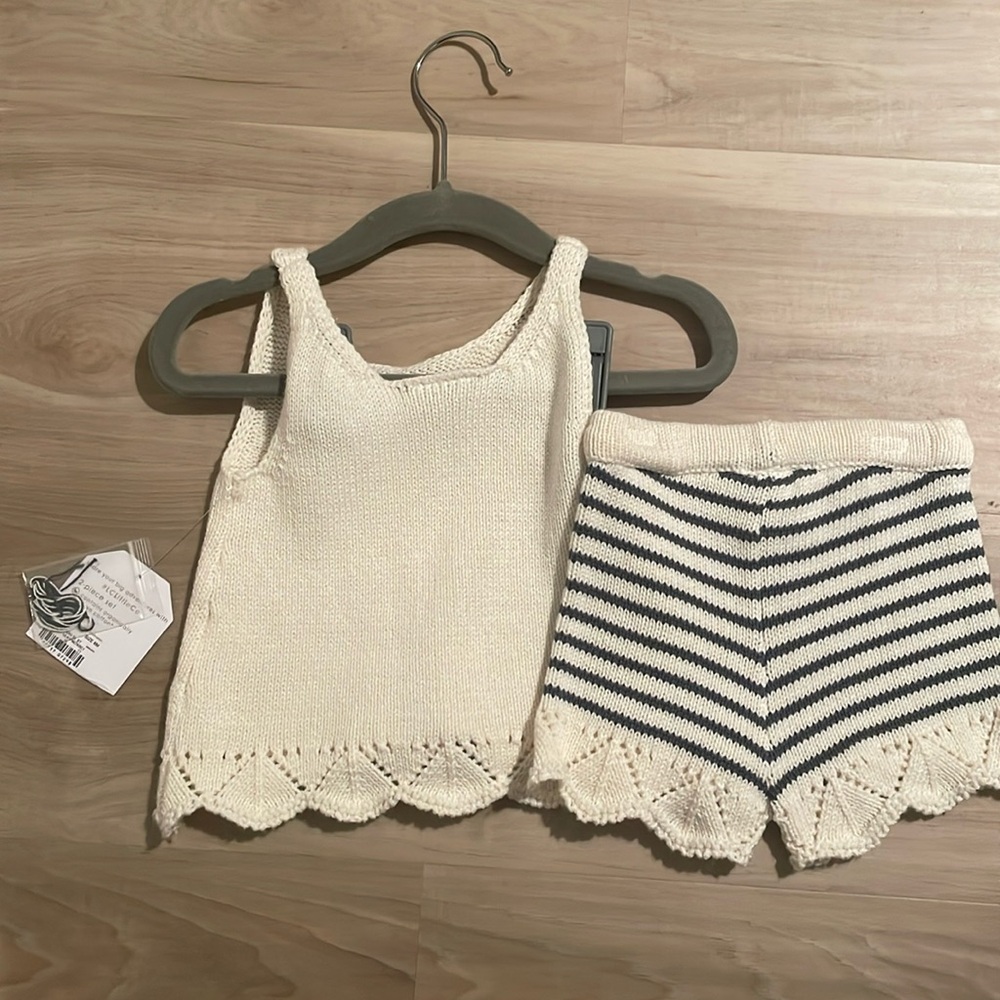 NWT Little & Co Sweater Set